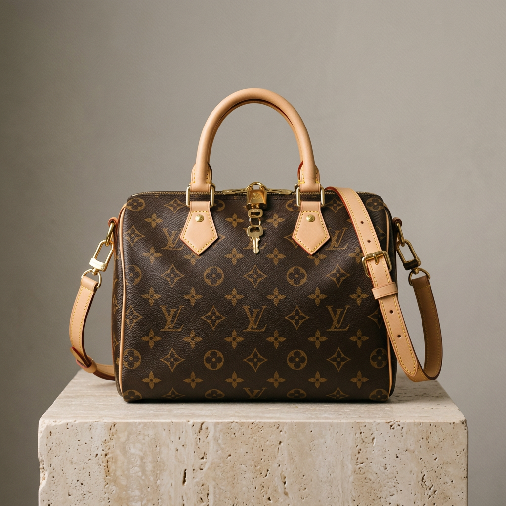 Louis Vuitton Speedy Bandoulière 25, Monogram Canvas