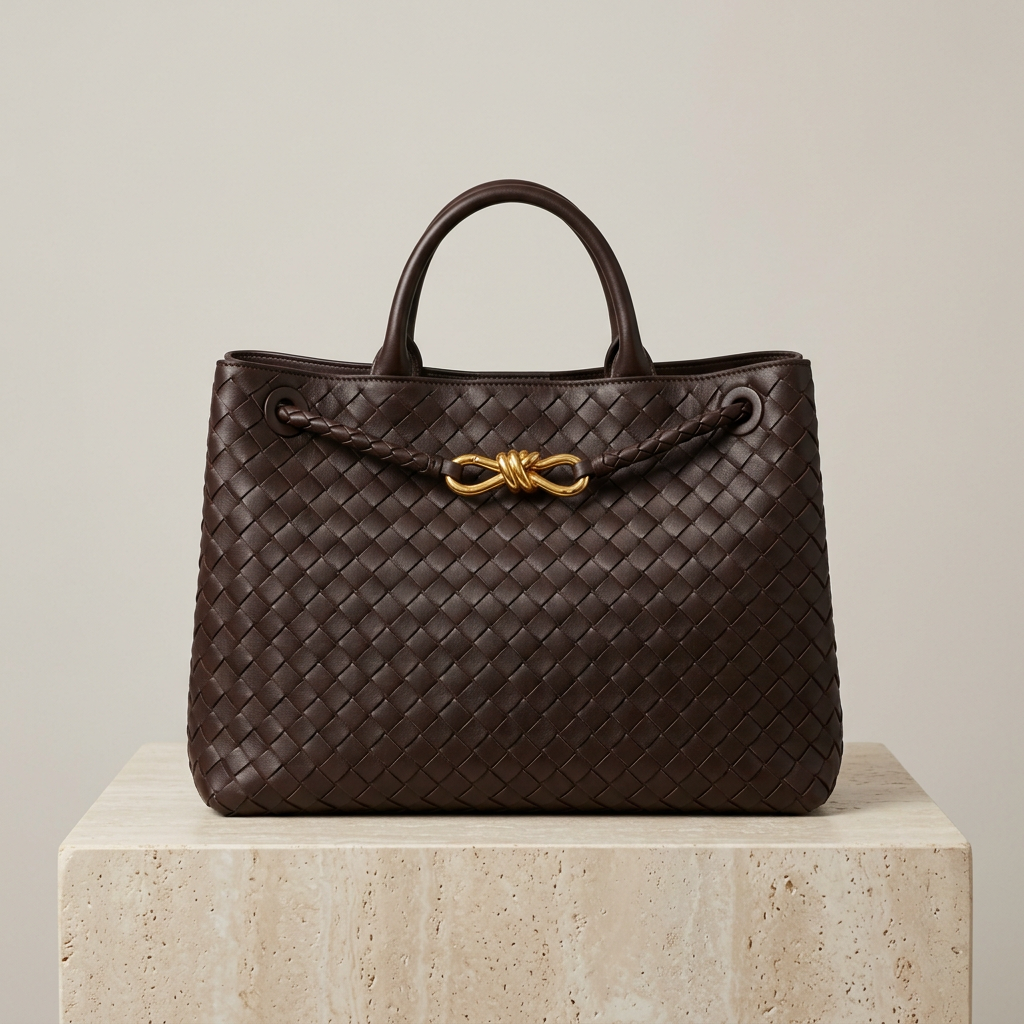 Bottega Veneta Andiamo Medium, Fondant Intrecciato